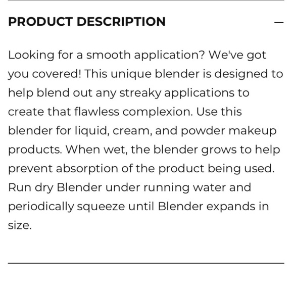 Cinema Secrets Pro Blender Makeup Sponge Latex Free in Teal & White | NEW - Picture 5 of 8